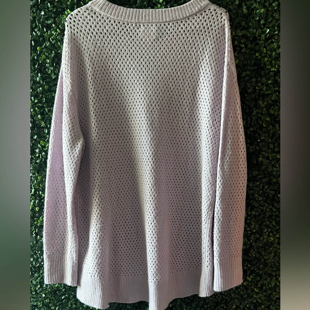 AERIE OFFLINE OPEN KNIT SWEATER - Picture 5 of 9
